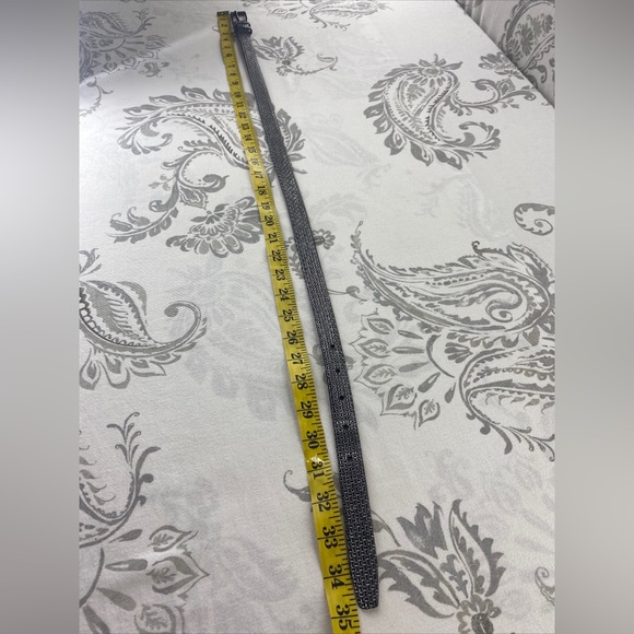 Vintage WCM New York Italian
Calfskin Leather Belt Grey Size Small - Picture 2 of 6